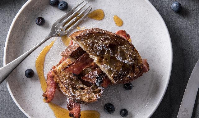 Cinnamon French Toast Bacon Butties Recipe