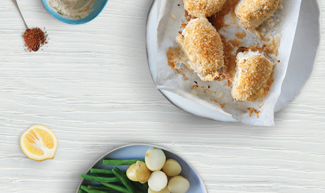 crunchy crusted fish