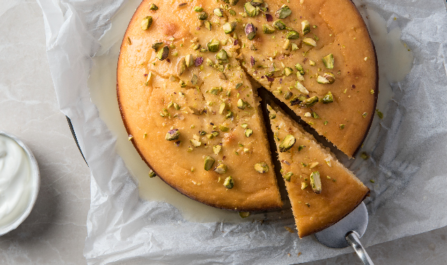 Lemon, Yoghurt & Pistachio Cake Recipe