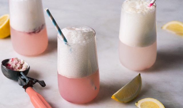 Lemonade & Boysenberry Spiders Recipe