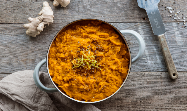 Butternut, Ginger & Lime Mash Recipe