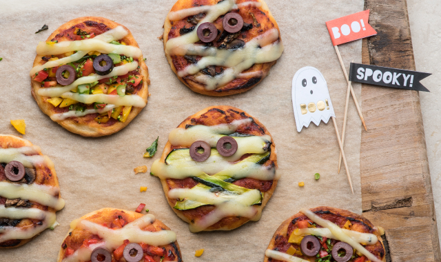 Halloween Pizzas Recipe