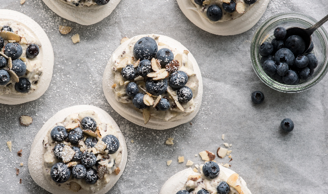 Party-Size Ambrosia Meringues Recipe